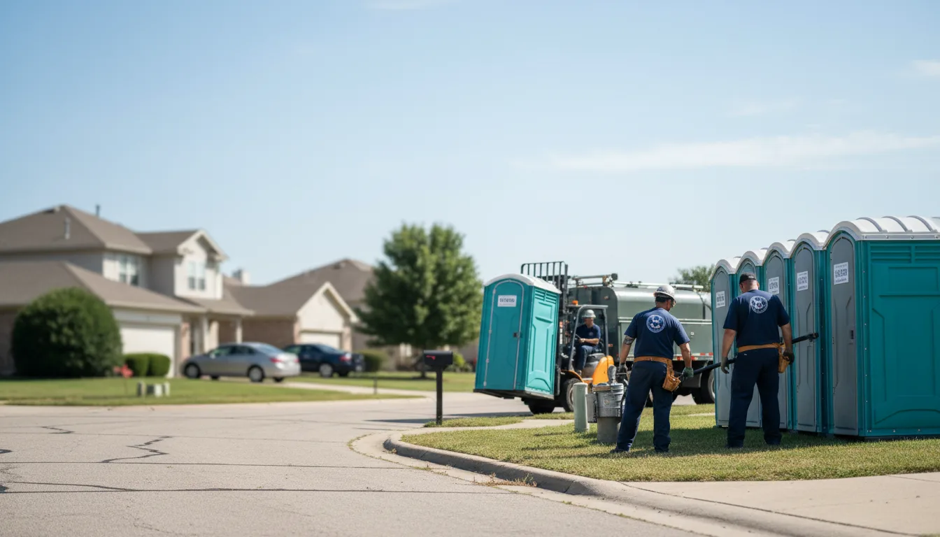 Porta Potty Rental in Wallaceton, PA near me